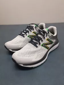 New Balance Men's Fresh Foam 680 V7 Running Shoe/ Size 8 M/ Gray and Black - Picture 1 of 20