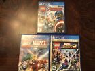 LEGO AVENGERS MARVEL SUPER HEROES & SUPER HEROES 2 DELUXE ED PS4 d'occasion