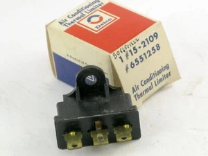 1971-1980 Buick Chevrolet Olds Pontiac Cadillac NOS AC thermal fuse 6551258 - Picture 1 of 3