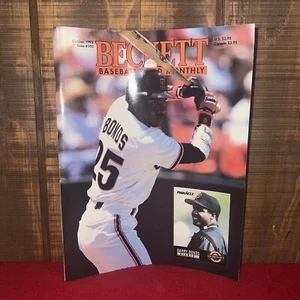 Vintage Oktober 1993 103. Beckett’s Baseballkarte monatlich Barry Bonds SF Giants - Bild 1 von 11