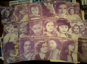 18 COPERTINE GLI AMORI DI GRETA GARBO CINEMA ANNI 30 - Imagen 1 de 1