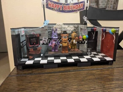 McFarlane Five Nights at Freddy's Construction Set: The Stage (Used with no box) - Image 1 of 2