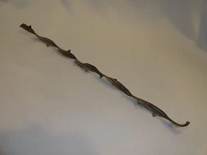 Antik STACHDRAHT Vintage ALLIS BUCKTHORN Buck Dorn flaches Band 13,5" Muster - Bild 1 von 4