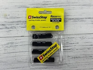SwissStop Race Pro CAMPA 10/11/12 Speed Brake Pads ( For Aluminum Rims) Black - Picture 1 of 3