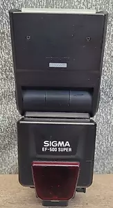 SIGMA EF-500 Super Electronic Flash Shoe Mount for Nikon Cameras Digital - Picture 1 of 13