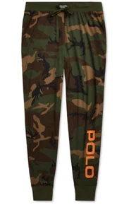 Pantalones de salón Polo Ralph Lauren para hombre con logotipo camuflados talla L - Nuevos con etiquetas - Imagen 1 de 1