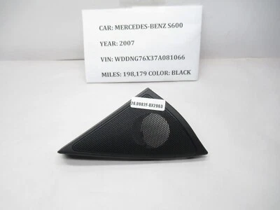 Cubierta de altavoz tweeter Mercedes-Benz S600 2007-2013 A2217280456 OEM Foto 1 de 4