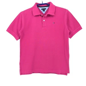 TOMMY HILFIGER Kid's Girl's Polo Neck T-Shirt Size M (12 - 14 y.o.) - Picture 1 of 8