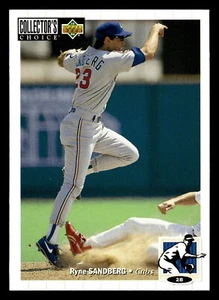 1994 Collector's Choice Ryne Sandberg #555 Cubs HOF HIGH GRADE BEAUTIFUL! - Picture 1 of 2