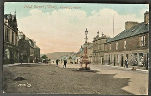 EEY Vintage Postcard, The High Street, Invergordon, Ross & Cromarty - Picture 1 of 1