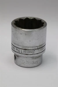 Snap-on 3/4" Drive 12-Point SAE 1-7/16" Flank Drive Shallow Socket LDH462 - Picture 1 of 4