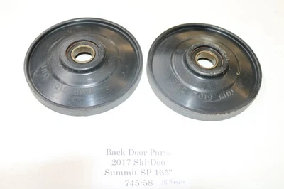 2017 Ski-doo Summit 850 Sp 165" Gen 4 Upper 155 mm Idler Wheels Wheel Pair - Image 1 of 4