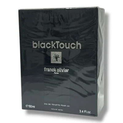*BlackTouch By Franck Olivier Eau De Toilette Spray 100ml/3.4fl.oz. Novo lacrado - Imagem 1 de 2