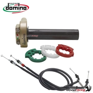 Comando gas rapido XM2 Domino oro senza manopole e con cavi per Yamaha R6 2012 - Imagen 1 de 1