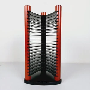 Vintage CD Rack Tower Futuristic Modern Design Holds 20 CDs - Picture 1 of 5