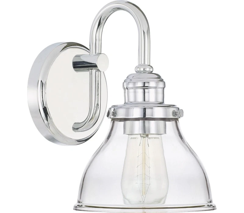 Aplique de pared Capital 8301CH-461 Baxter, 1 luz 100 vatios, cromado Foto 1 de 1