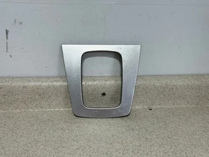 2005-2008 Audi A4 2.0T Center Console Surround Shifter Trim Silver OEM - Picture 1 of 3