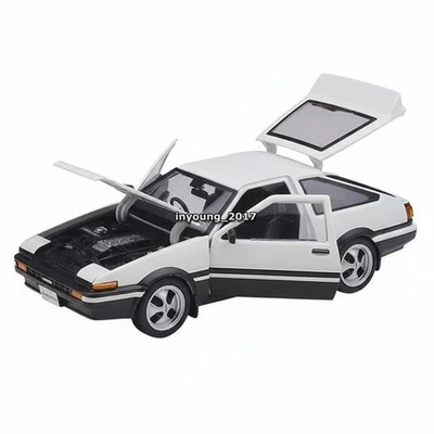 1:24 1987 Sprinter Trueno AE86 Model Car Diecast Toy Cars Boys Toys Collection - Image 1 of 4