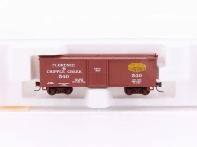 Nn3 Scale Micro-Trains MTL 15104 F&CC Florence & Cripple Creek 30' Box Car #540 - Image 1 of 4