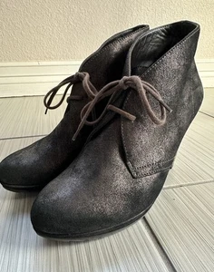 Paul Green Z81109 New York Bronze Leather Metallic Bootie 6/UK 8.5/US New - Picture 1 of 14