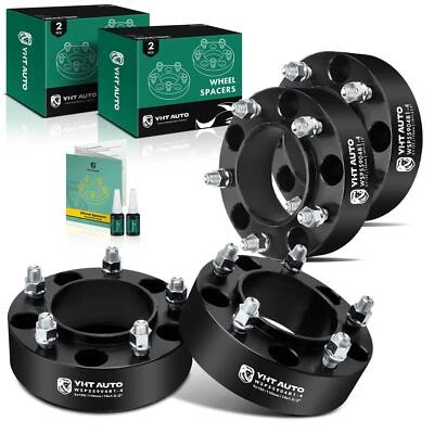 4 проставки для колес 5x5,9 дюйма - 5x150 мм 2 дюйма M14x1,5 110 мм для Toyota Sequoia Lexus - Изображение 1 из 4