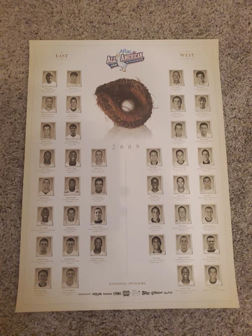 2009 Aflac Baseball Poster SGA Giveaway 18.5 x 24 Bryce Harper Kris Bryant RARE Cover