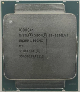 Intel Xeon E5-2630L V3 E5-2630Lv3 Eight Core 1.80GHz 20MB LGA2011-3 CPU SR209 - Picture 1 of 2