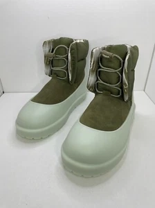 UGG Classic Maxi Toggle Burnt Olive Suede Sheepskin Women’s Boots Size 7 New - Picture 1 of 10