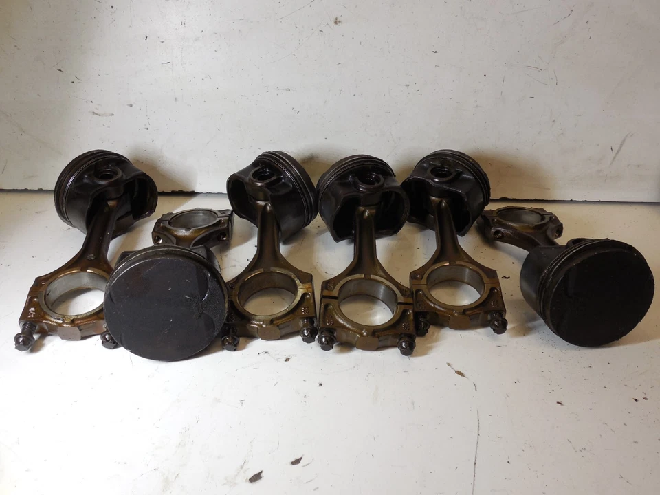 Pistones y bielas BMW E36 E39 M52TU M52 328 328IS M52B28 2,8 L 83,98 MM Foto 1 de 4