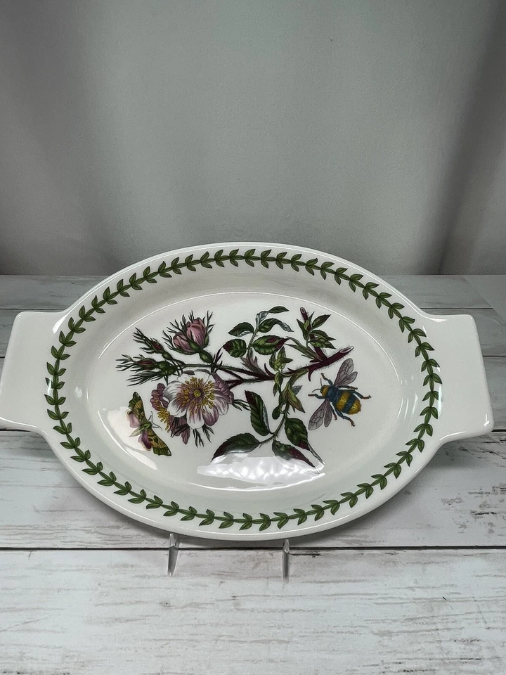 Portmeirion Botanic Garden Oval Gratin Dish 9 Inch
