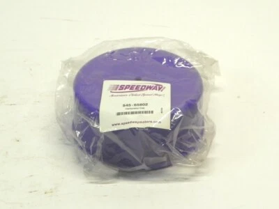 TAPA CARBURADOR VINTAGE SPEEDWAY MOTORS PÚRPURA #545-65802 2,5" ALTO 5,23" ANCHO  Foto 1 de 4