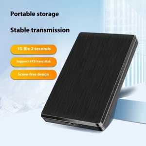 2.5inch External Hard Drives Enclosure USB3.1 Gen 2 Hard Disk Case 10Gbps - Afbeelding 1 van 13