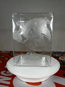 Funko Pop Custom 1 Of 1 4’ Hard Case Sonic The Hedgehog/DragonBall Z Engraved - Picture 1 of 6