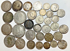 New Listing33 Silver World Coins, 1918 - 1959, Australia, New Zealand, Uk, etc, 5+ Troy Oz.