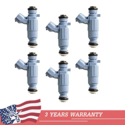 Paquete de 6 inyectores de combustible 35310-38010 para Kia Sorento 2003 2004 2005 2006 3,5 L Foto 1 de 4