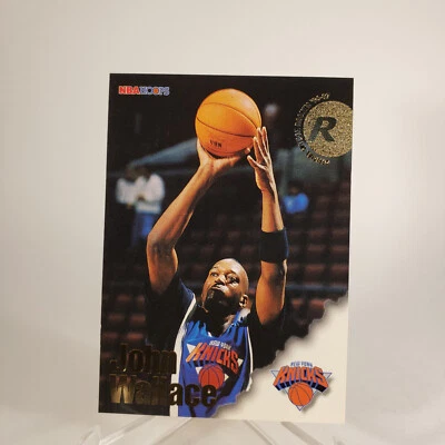 Tarjeta de baloncesto 1996-97 NBA Hoops New York Knicks 315 John Wallace novato radiocontrol Foto 1 de 2