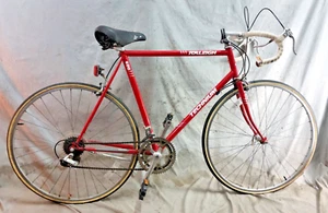 1986 Raleigh Technium 400 Racing Road Bike 59cm Large Lugged Steel USA Made/Ship - Picture 1 of 21