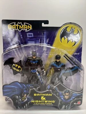 Paquete de 2 figuras Mattel 2003 DC UNIVERSE 6" BATMAN AND NIGHTWING - SELLADO SIN USAR, EN CAJA Foto 1 de 4