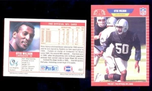  1989 Pro Set OTIS WILSON Oakland Raiders Update Card - Picture 1 of 1