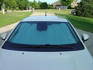 2011-2015 Chevrolet Volt Windshield SunShade - forward collision alert cutout - Picture 1 of 4