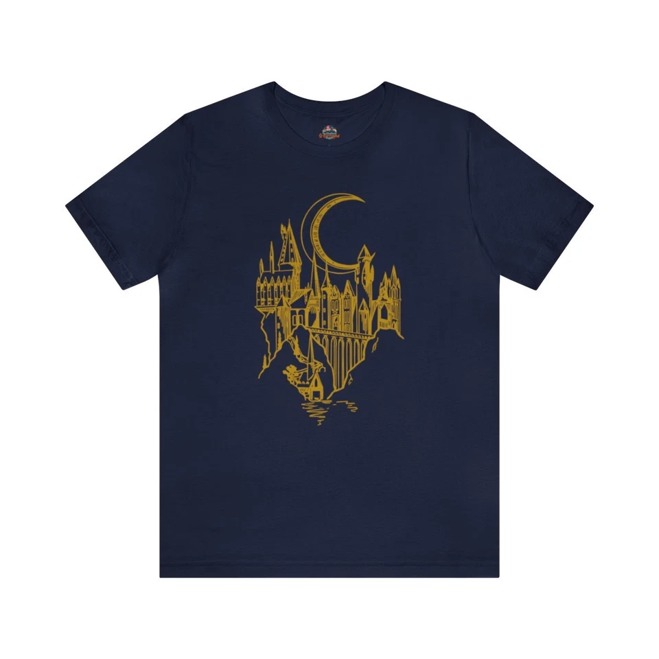 Camiseta manga curta Wizards Castle | Hogwarts | Jersey unissex - Imagem 1 de 1