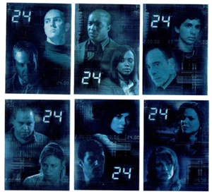24 Season 4 2006 Artbox Rare Foil 6 Card Chase Set R1 to R6 - Picture 1 of 1