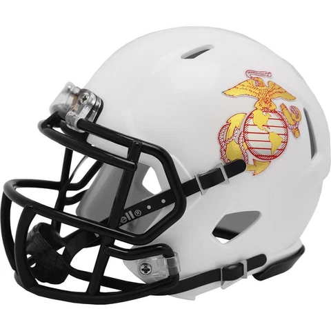 Navy Midshipmen USMC Riddell Speed Mini Football Helmet Cover