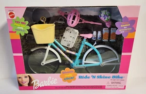 2000 Barbie Ride N Shine Bike 67560-94 With Helmet And Accessories New In Box - Picture 1 of 6