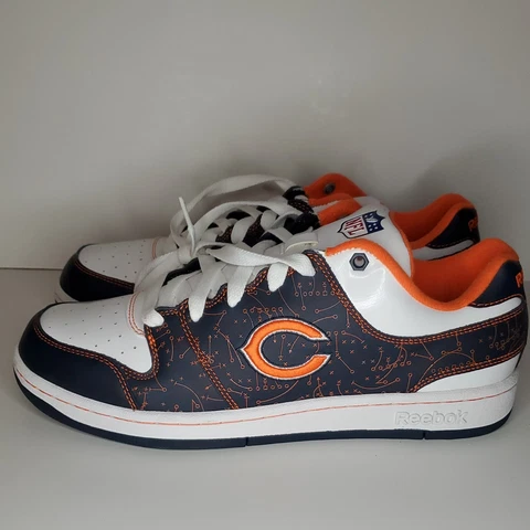 Chicago Bears NFL Football Men’s Reebok Shoes Sneakers Size 10 New Without Box Cover