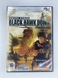 Black Hawk Down Delta Force PC CD-ROM Video Game Complete Italian PAL - Picture 1 of 4