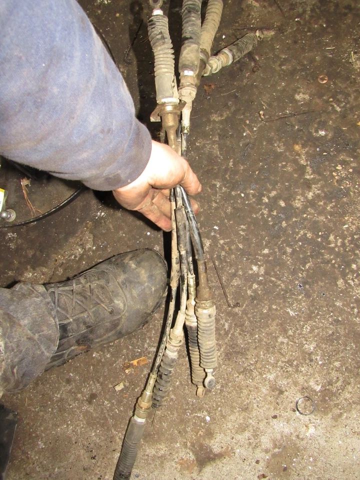 1997 suzuki king quad 300 lt-f4wdx shift cable cables - Image 1 of 1