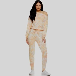 Sofia Jeans by Sofia Vergara langärmeliger Overall mit einer Schulter gefärbt - Bild 1 von 6