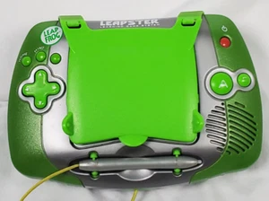 LeapFrog Leapster Lernsystem 20200 silber & grün GETESTET FUNKTIONIERT - Bild 1 von 11