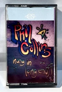 PHIL COLLINS Hang In Long Enuff CASSETTE TAPE - Picture 1 of 5